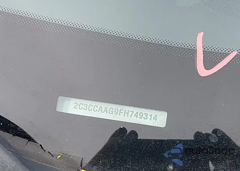 2015 Chrysler 300 Limited from USA, damaged, VIN 2C3CCAAG9FH749314